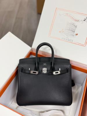 wholesale quality hermes birkin 25 swift 89 noir phd